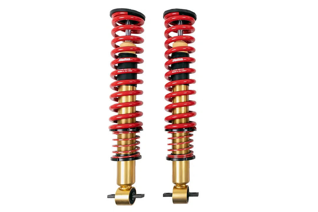15126 – BELLTECH Coil Over Shock Absorber, Adjustable 0 To 4 Inch Lift With Coil Springs/ Bump Stops/ Dust Boots Set ...